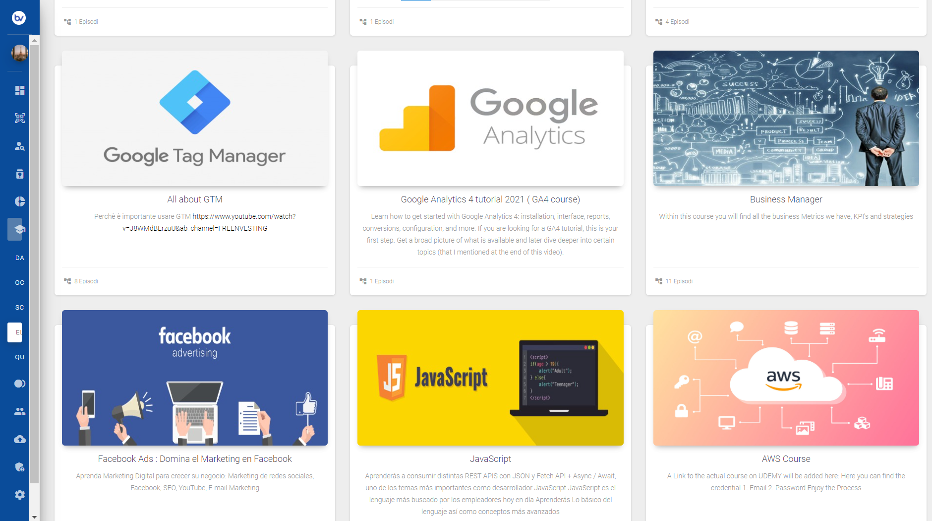 screenshot of bValue HR